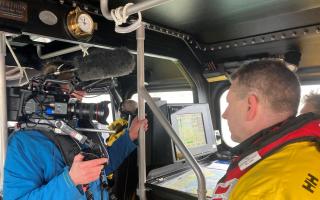 The Selsey lifeboat crew will be on Alan Titchmarsh's Love Your Weekend