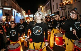 Thousands lined the streets of Brighton for the annual Burning the Clocks festival