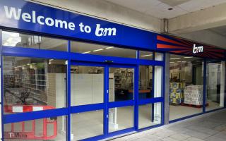 B&M will be opening a new shop in Burgess Hill this spring