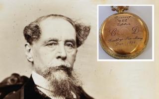 Charles Dickens's pocket watch is going under the hammer