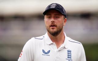 Ollie Robinson is with England in India