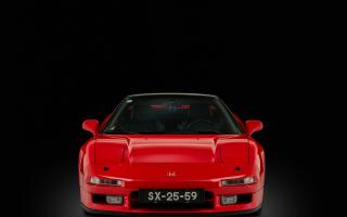 The red Honda NSX is one of three Formula 1 legend Ayrton Senna owned
