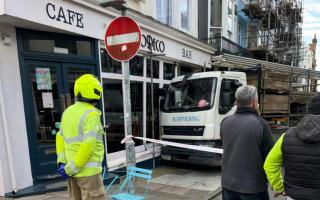 The damage caused to the cafe is 'substantial'