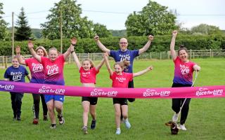 Team Kate are running the Race For Life