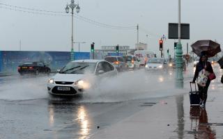 Warning as heavy rain set to batter Sussex