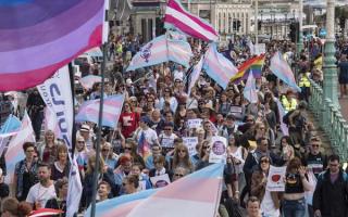 Hate crimes against transgender people rose by almost a third in the year to March