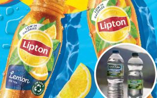 Lipton Ice Tea and Aqua Pura water have both had adverts banned by the ASA for misleading claims. Picture: PA