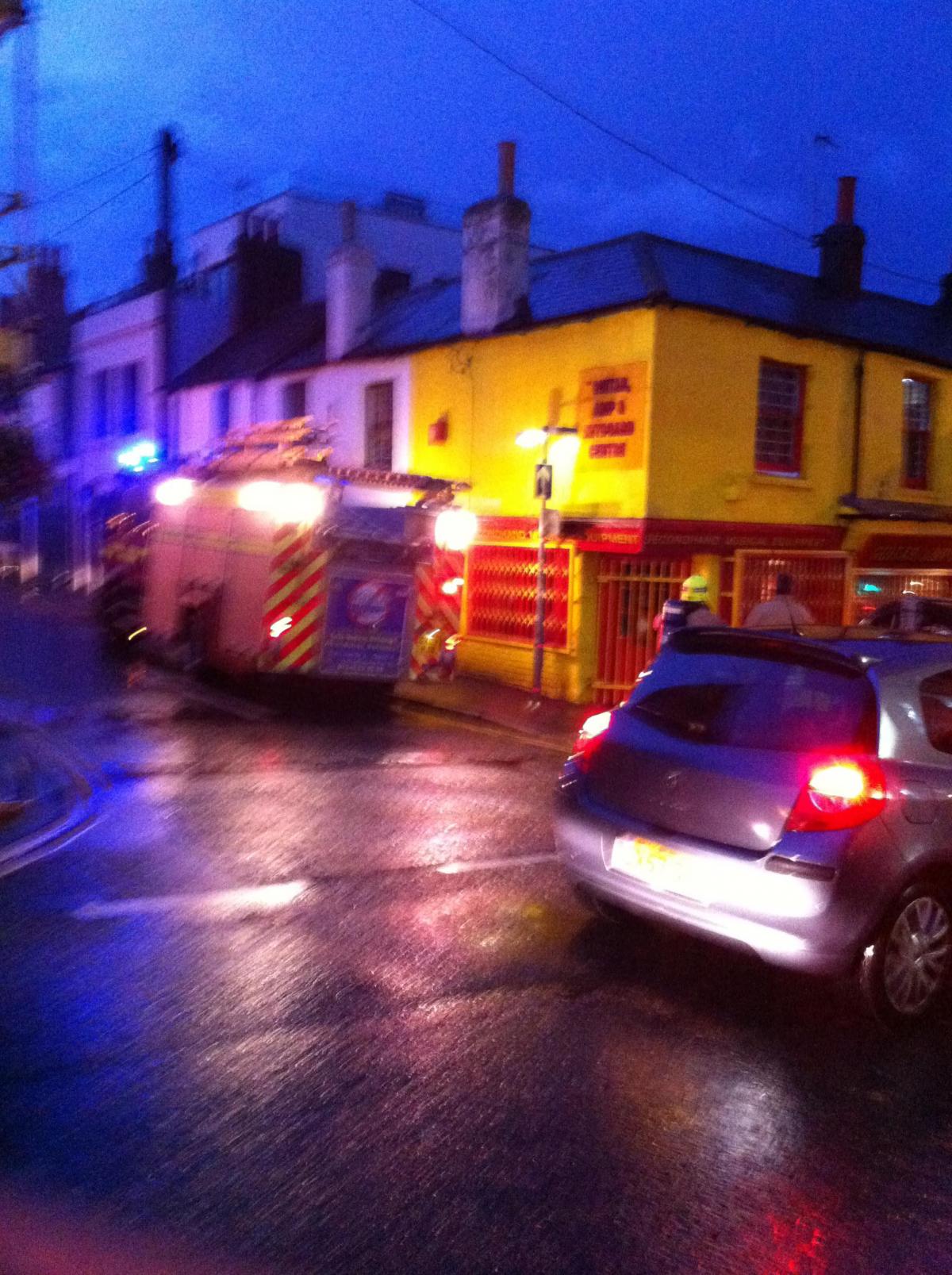 Firefighters respond to callout in Brighton. Picture by Joe Paxton