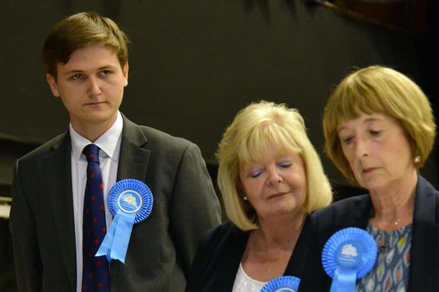 Rottingdean Coastal councillors, from left: Joe Miller, Mary Mears and Lynda Hyde.  Picture: Terry Applin