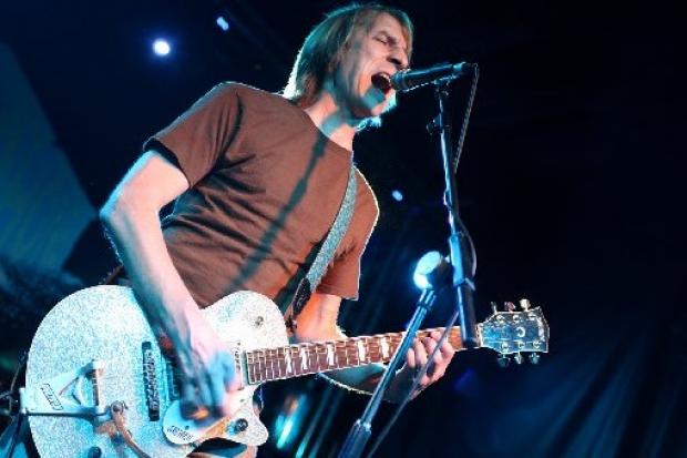 Mudhoney's Mark Arm at Concorde 2 in 2013. Photo: Mike Burnell