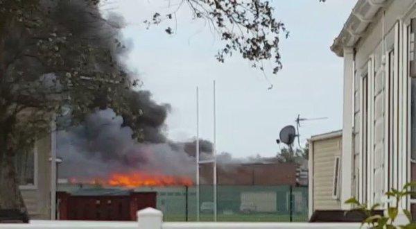 Firefighters tackle extensive fire at Sussex school