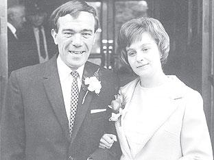 Peter Frame raised the alarm after his wife went missing on October 12, 1978