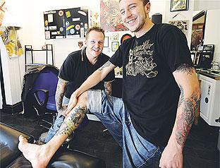 Brighton tattoo artist has Hawking ink | The Argus