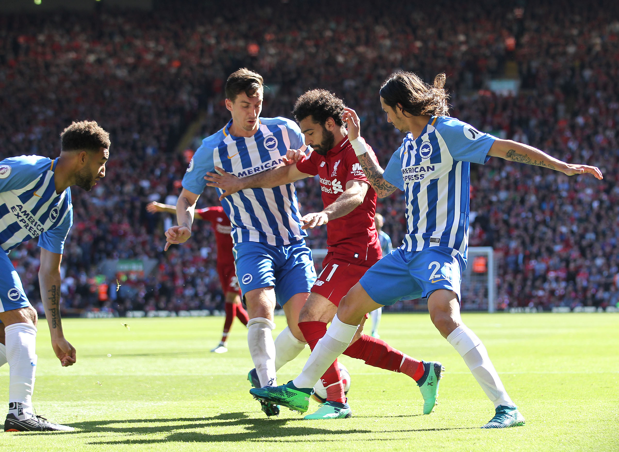 Brighton face their toughest Anfield test in six years