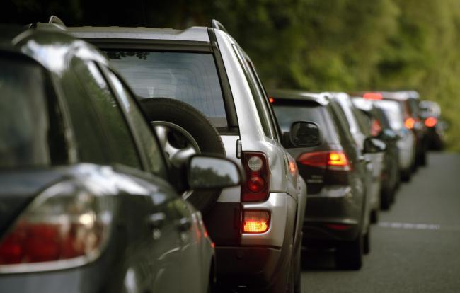 Accident on A27 causing serious delays