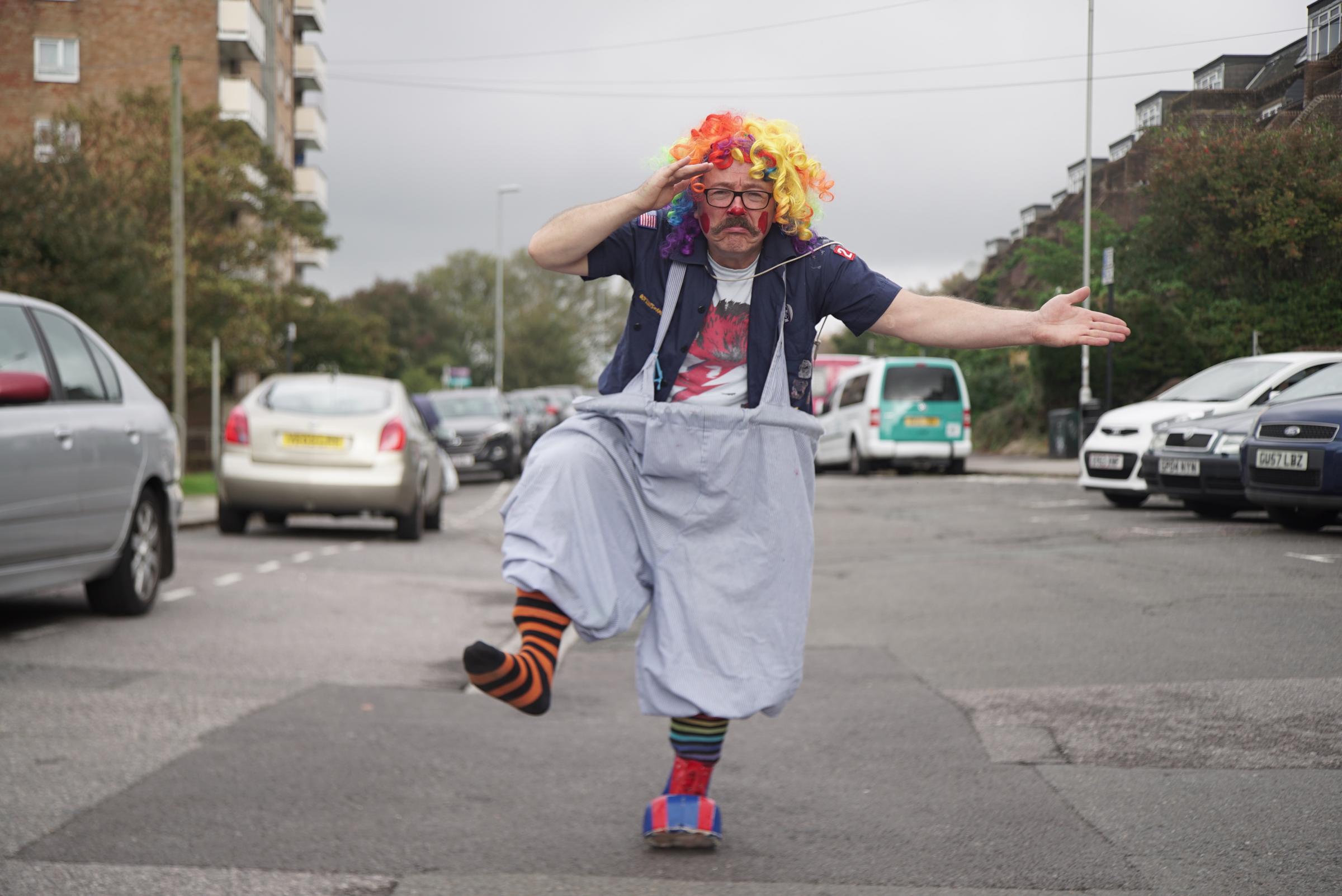 MISSING: Clown loses size 15 comedy shoe during bike ride