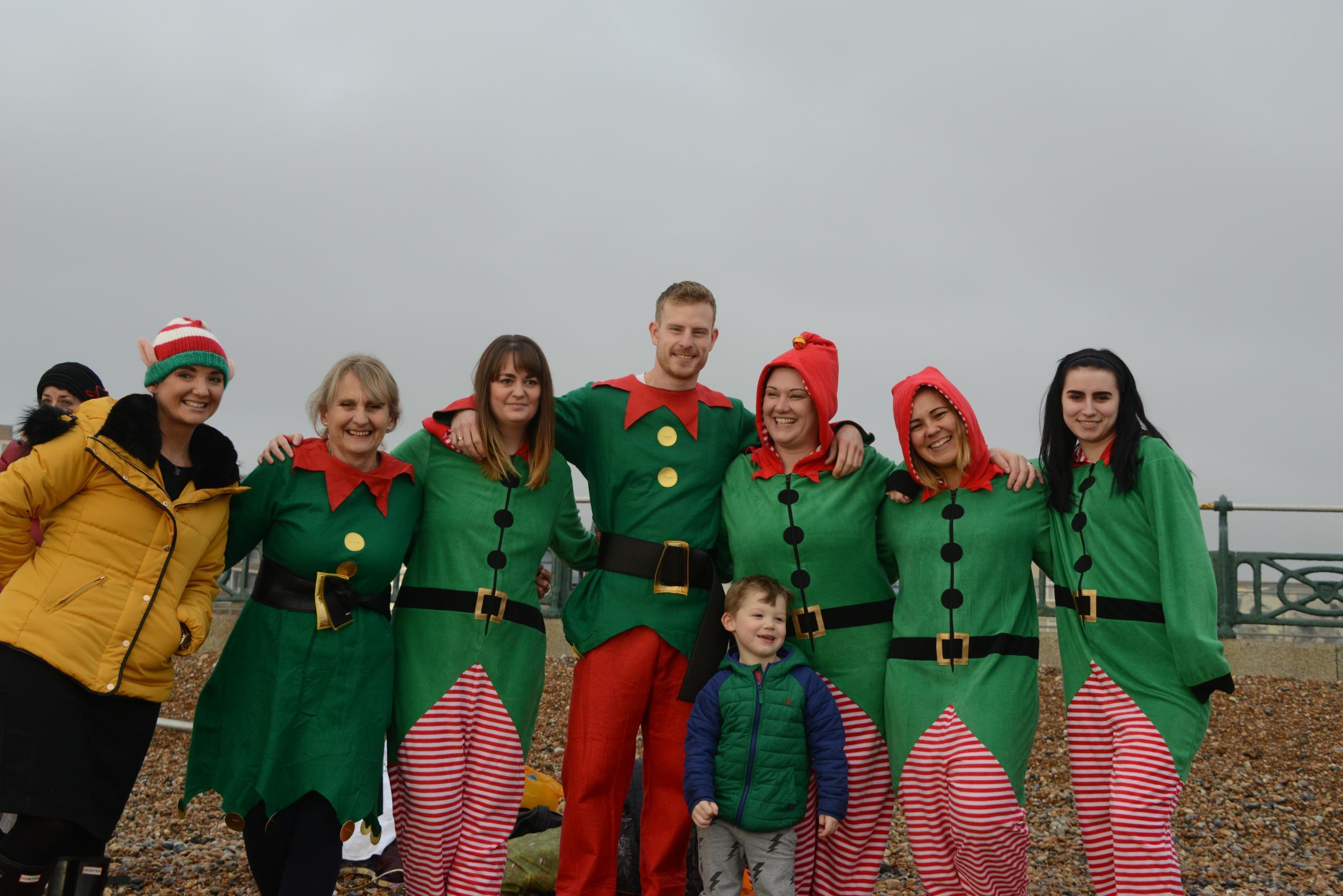 Property firm staff take on chilly festive charity challenge